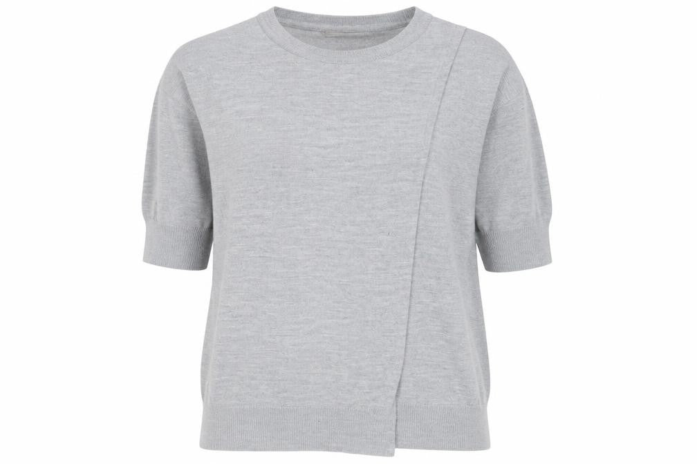 ASOS Womens Grey Crew Neck  Acrylic Pullover Jumper Size 6