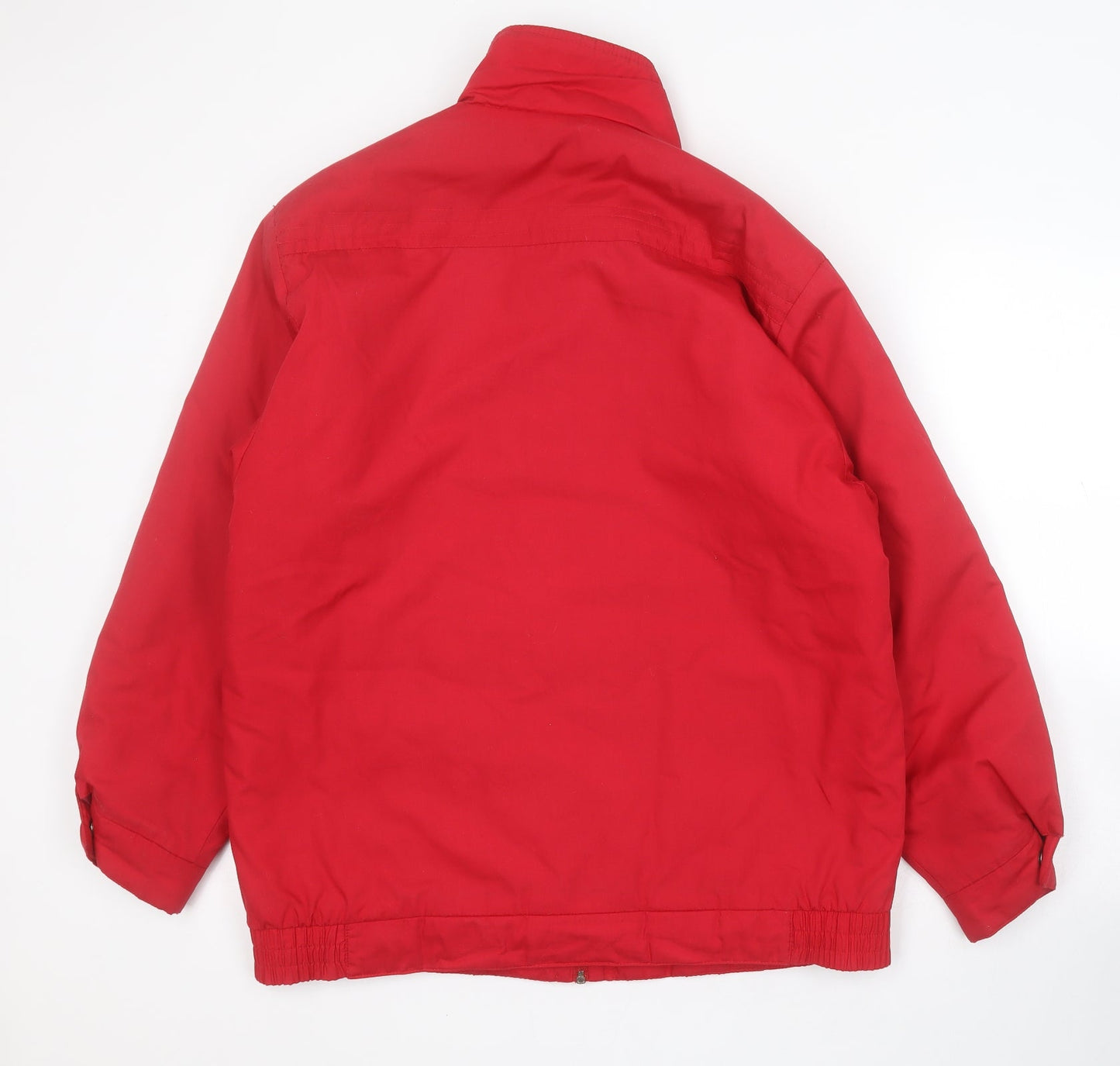 Eleganze Womens Red   Pea Coat Coat Size S  Zip