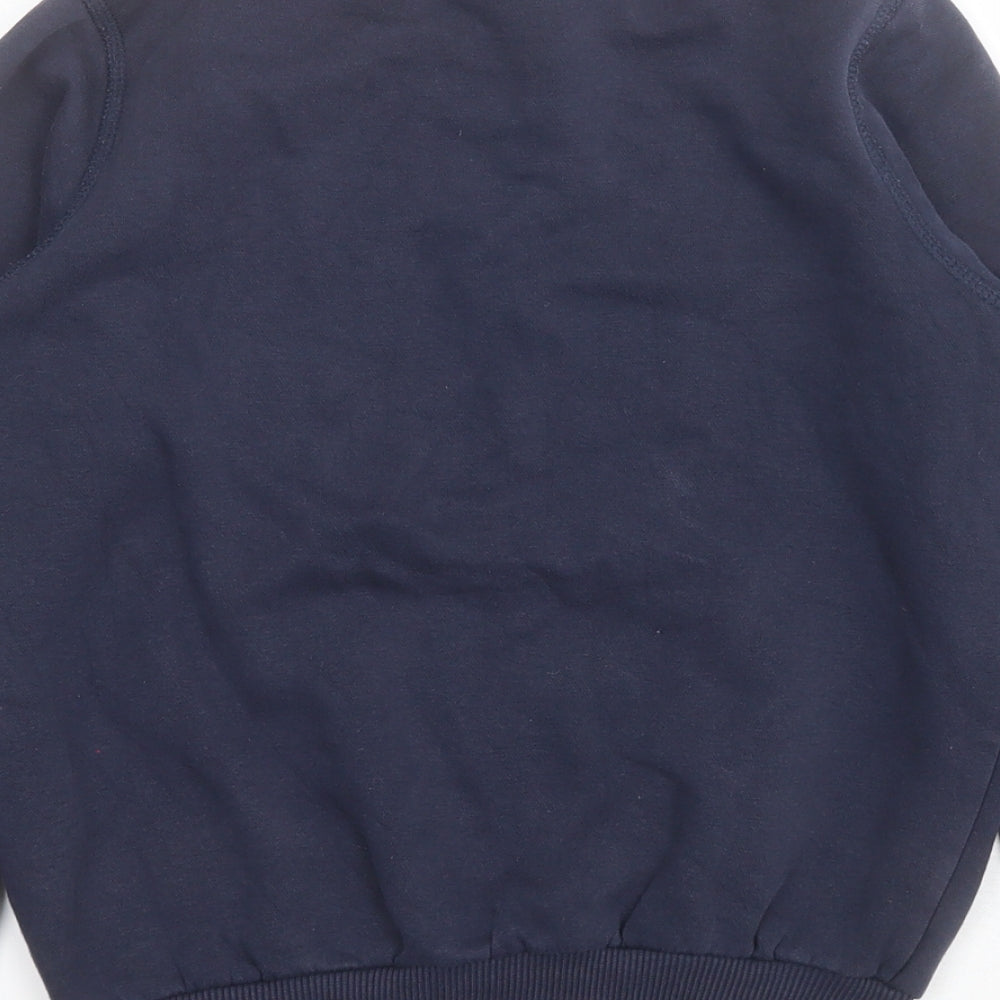 Umbro Boys Blue  Polyester Pullover Hoodie Size 7-8 Years  Pullover