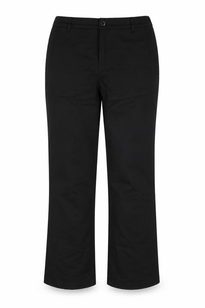 Stalk By You Womens Black  Polyester Trousers  Size 18 L30 in Regular Button