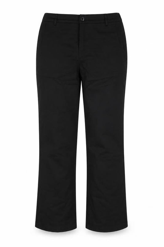 Stalk By You Womens Black  Polyester Trousers  Size 18 L30 in Regular Button