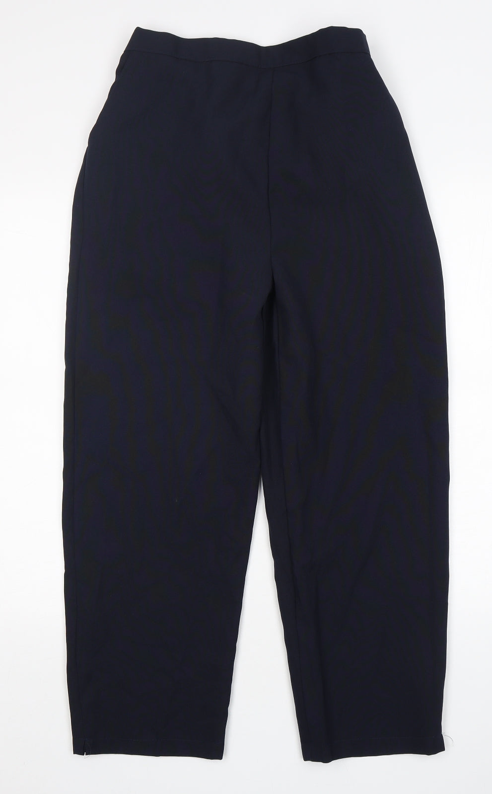 Preworn Womens Blue  Polyester Trousers  Size 16 L26 in Regular