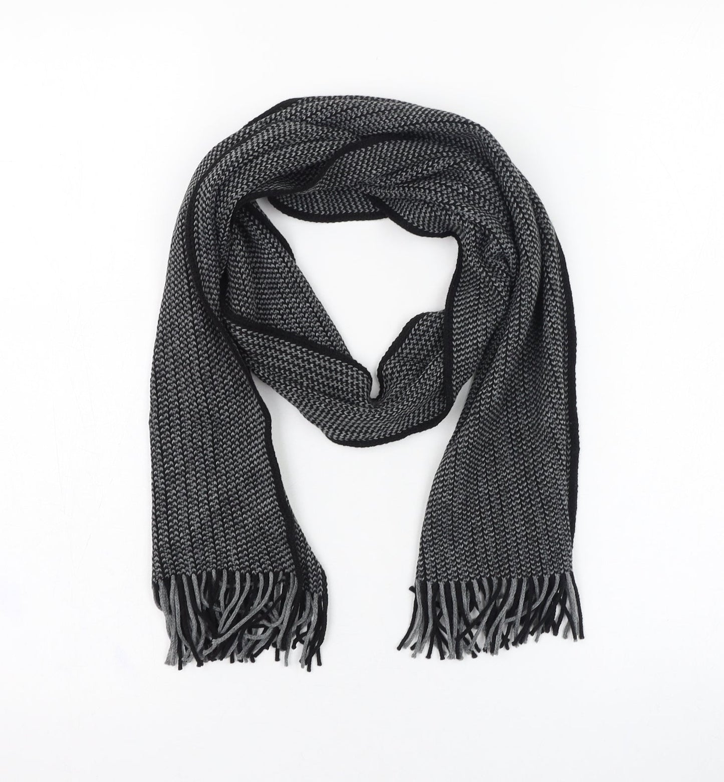 Esquire Unisex Black  Acrylic Scarf  One Size