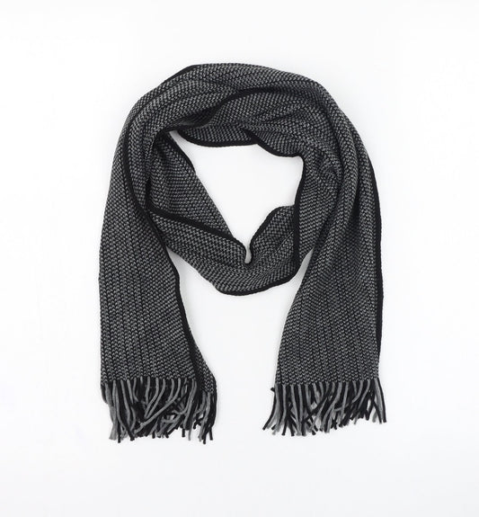 Esquire Unisex Black  Acrylic Scarf  One Size