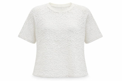 ASOS Womens White Crew Neck  Polyester Pullover Jumper Size 12