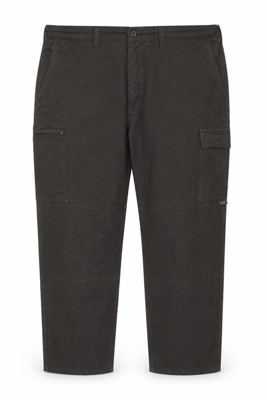 DECATHLON Womens Green  Cotton Cargo Trousers Size 4XL L27 in Regular