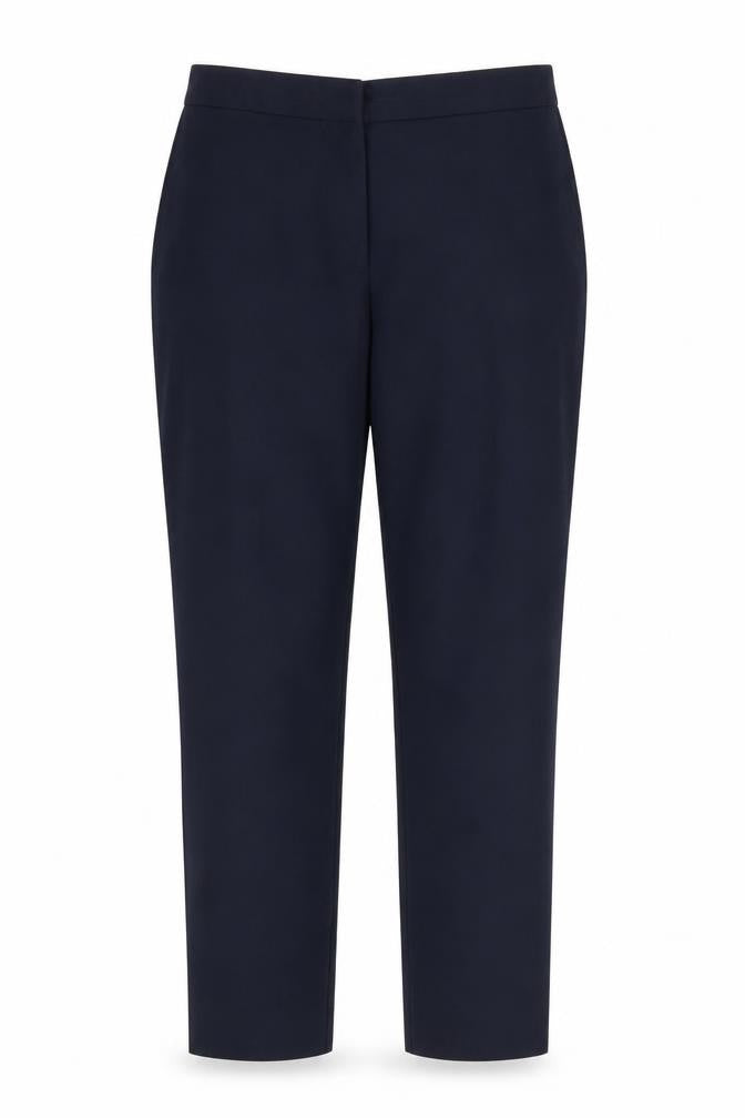 Dunnes Stores Womens Blue  Polyester Trousers  Size 14 L27 in Regular