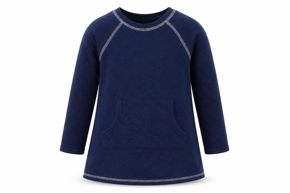 Savannah Girls Blue  Cotton Pullover Sweatshirt Size 4 Years
