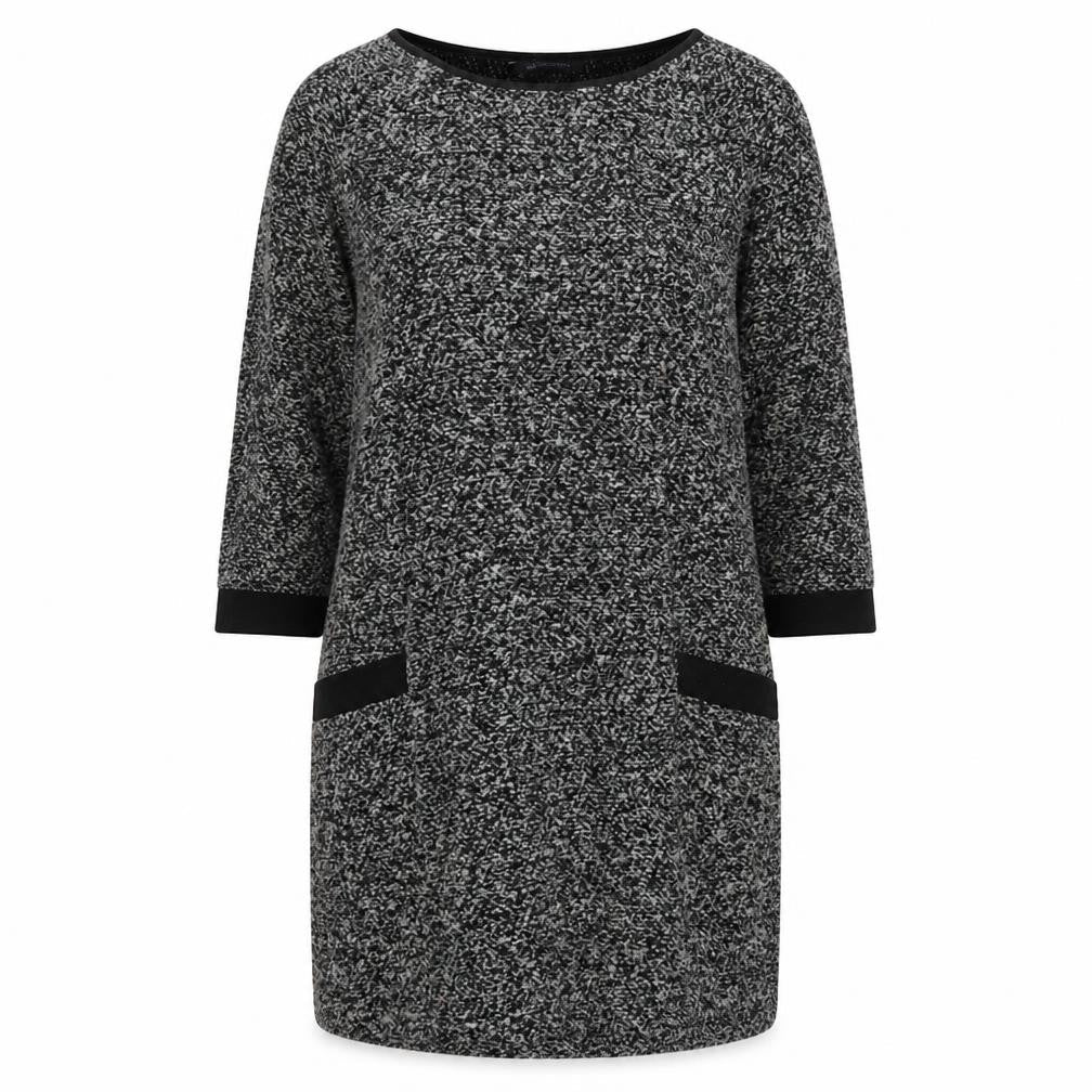 Marks & Spencer Womens Grey Round Neck  Polyester Pullover Jumper Size 12