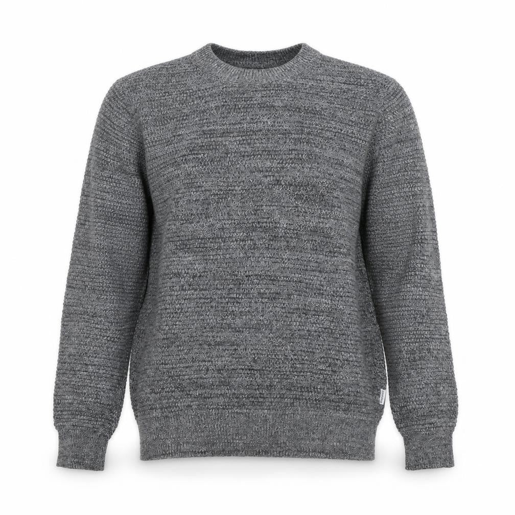 Shore Leave Mens Grey Round Neck  Cotton Pullover Jumper Size S