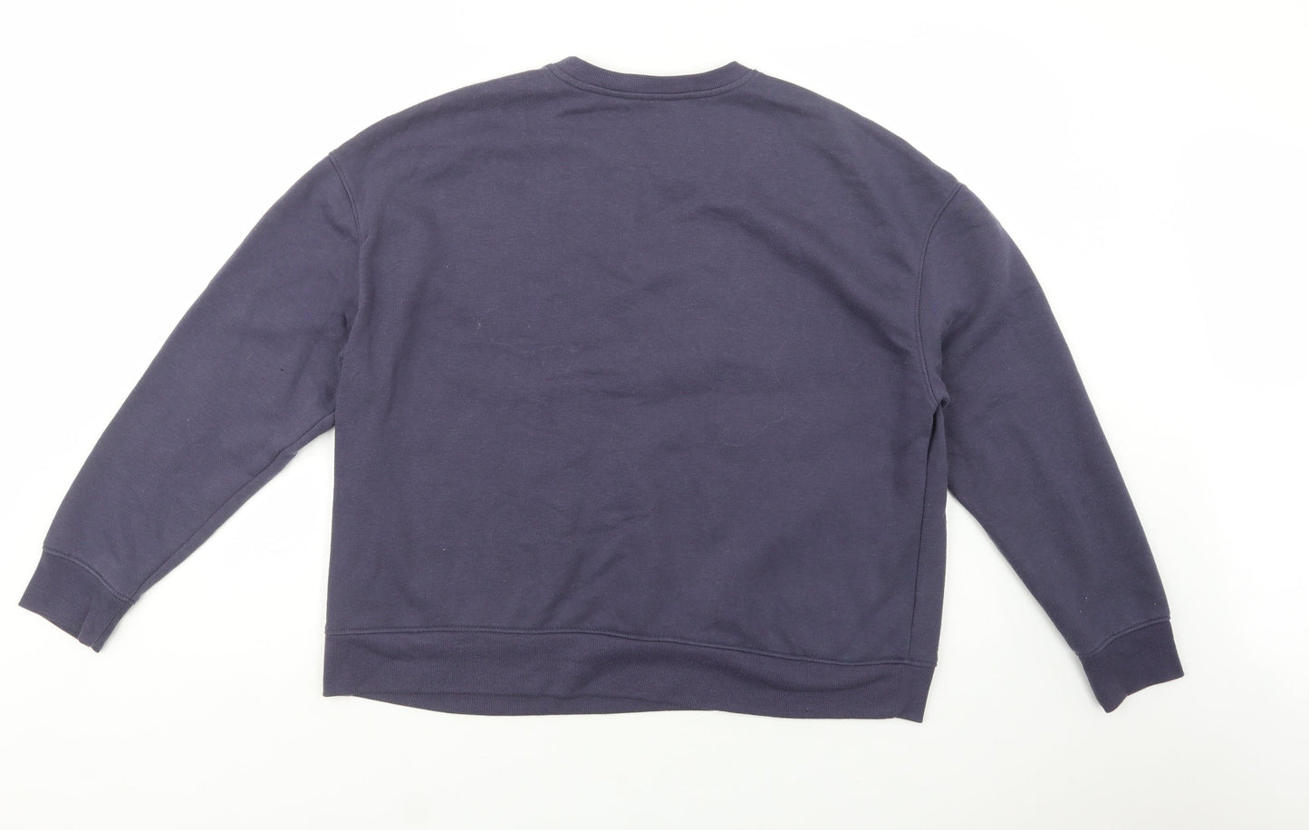 Primark Womens Blue  Cotton Pullover Sweatshirt Size 16  Pullover - Positive Mindset