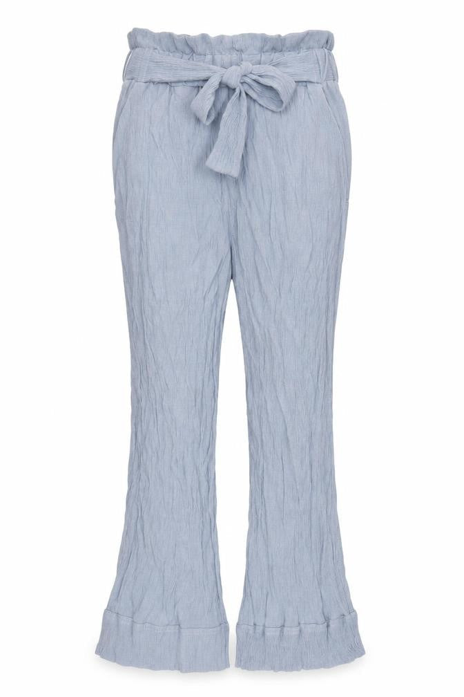New Look Womens Blue  Polyester Trousers  Size 8 L22 in Regular