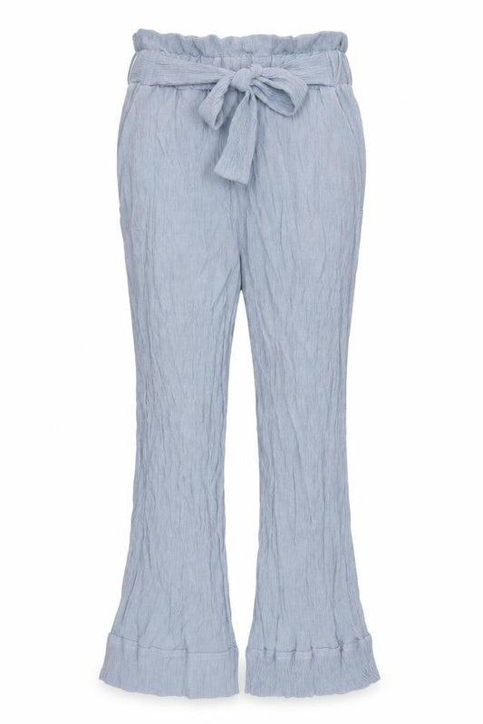 New Look Womens Blue  Polyester Trousers  Size 8 L22 in Regular