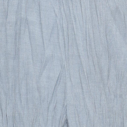 New Look Womens Blue  Polyester Trousers  Size 8 L22 in Regular