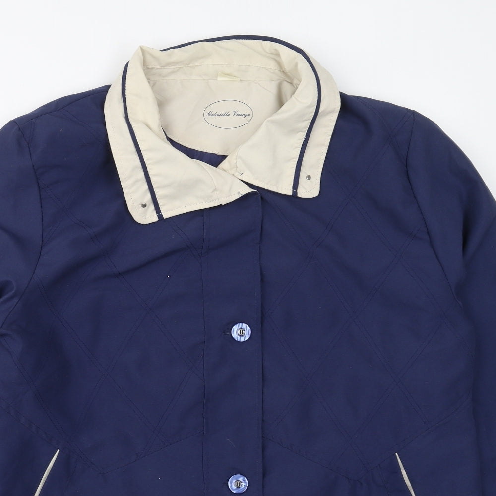 Gabriella Vicenza Womens Blue   Jacket Coat Size 16  Button