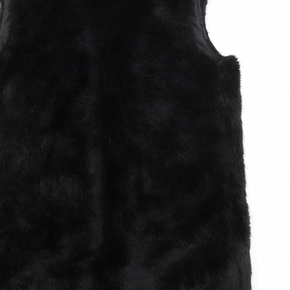 New Look Womens Black   Gilet Jacket Size 10