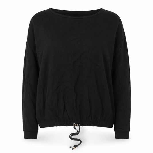 F&F Womens Black  Viscose Pullover Sweatshirt Size 6  Pullover