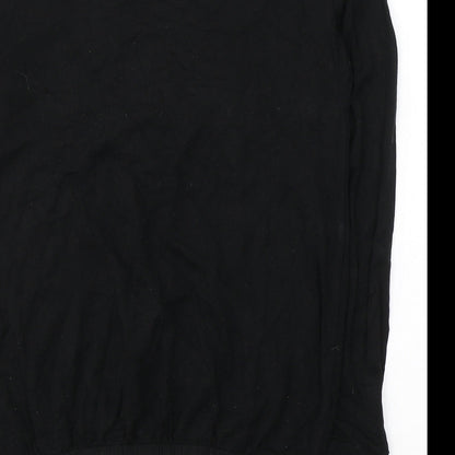 F&F Womens Black  Viscose Pullover Sweatshirt Size 6  Pullover