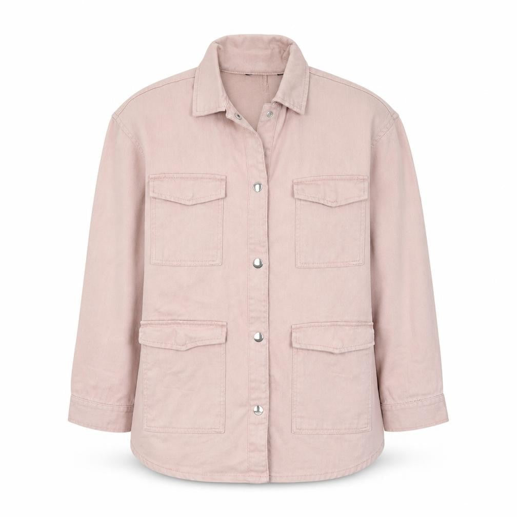 Dunnes Stores Womens Pink   Jacket  Size XS  Button