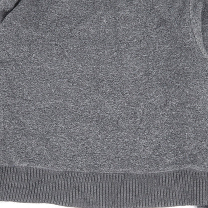 Preloved Zara Womens Grey Roll Neck  Acrylic Pullover Jumper Size S - Label