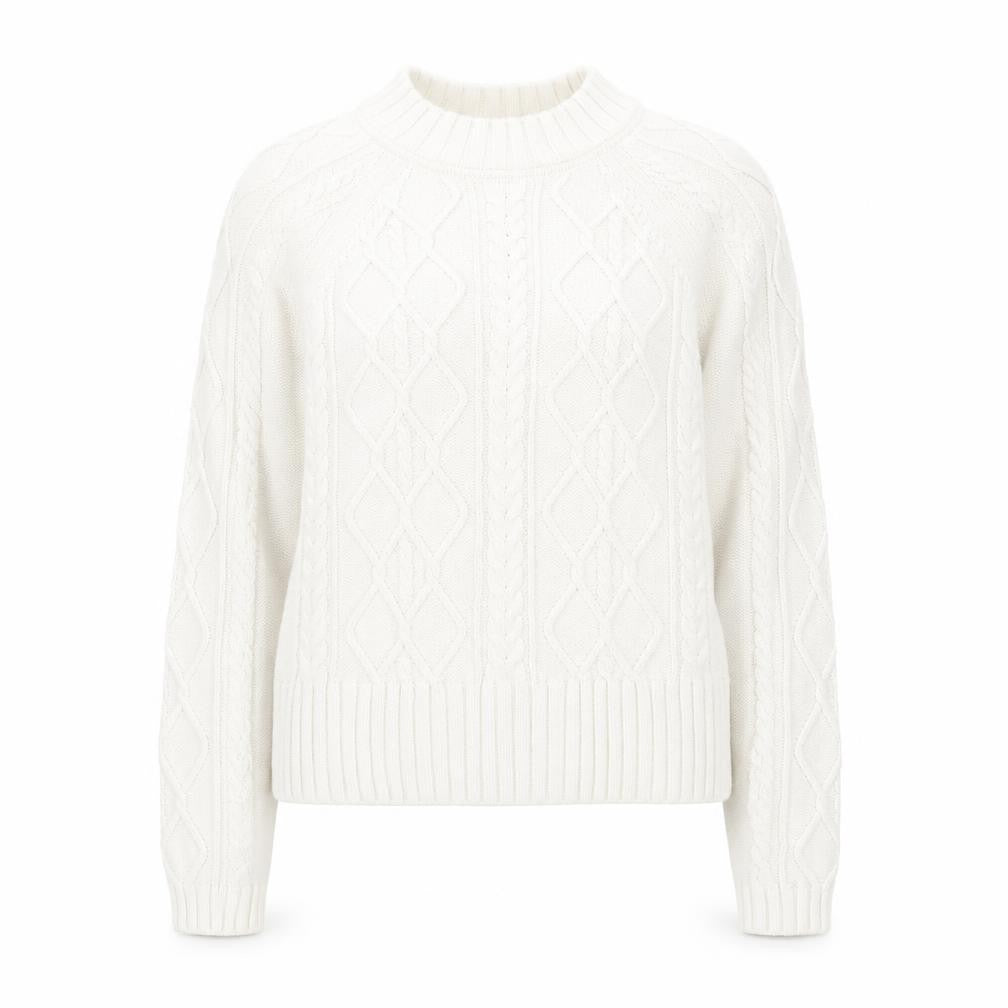 Gap Womens White Round Neck  Cotton Pullover Jumper Size XS