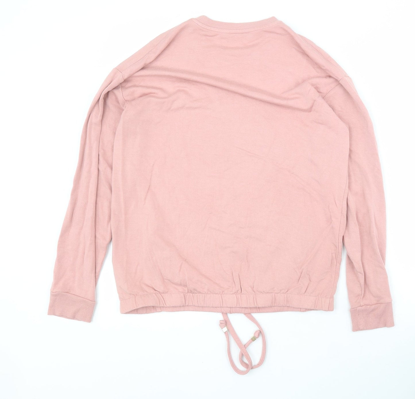 F&F Womens Pink  Viscose Pullover Sweatshirt Size 6  Pullover
