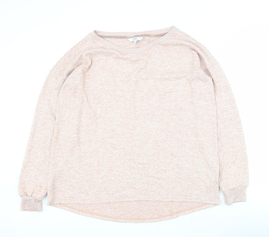 NEXT Womens Pink Crew Neck  Polyester Pullover Jumper Size 14