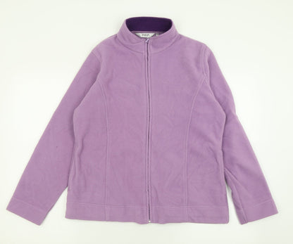 EWM Womens Purple   Jacket  Size M  Zip