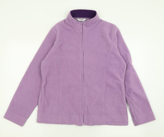 EWM Womens Purple   Jacket  Size M  Zip