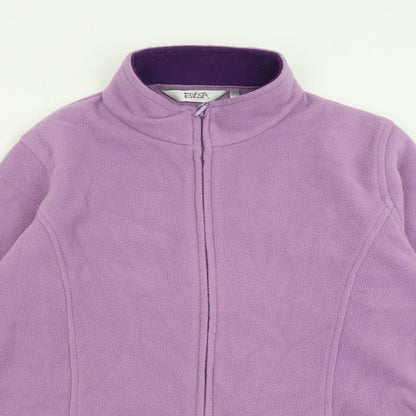 EWM Womens Purple   Jacket  Size M  Zip