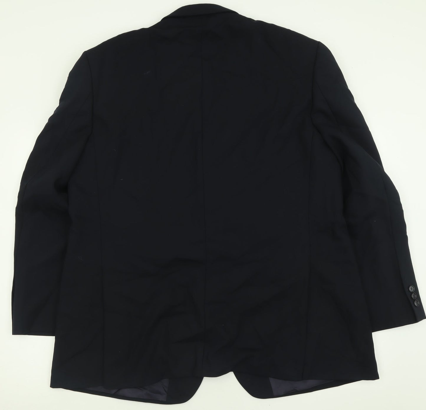 Marks and Spencer Mens Beige  Wool Jacket Suit Jacket Size 46