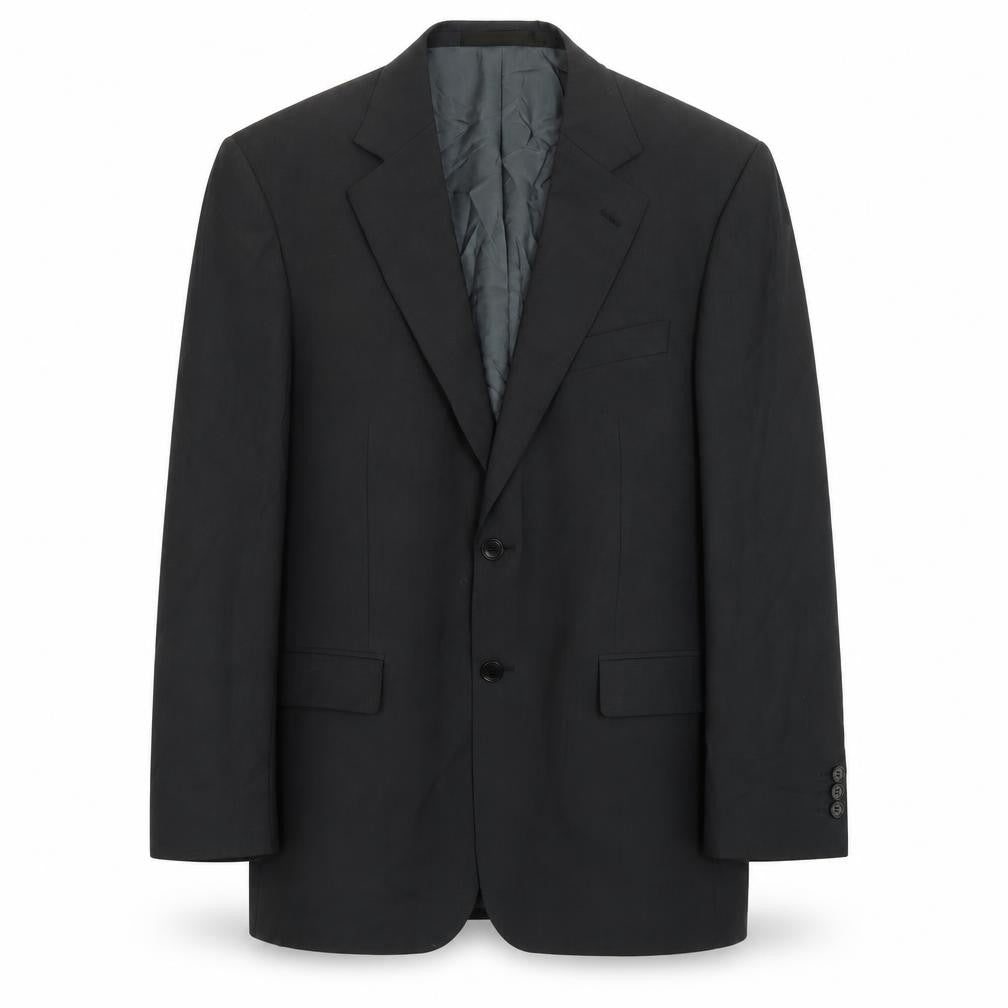 Marks & Spencer Mens Grey  Wool Jacket Suit Jacket Size 40
