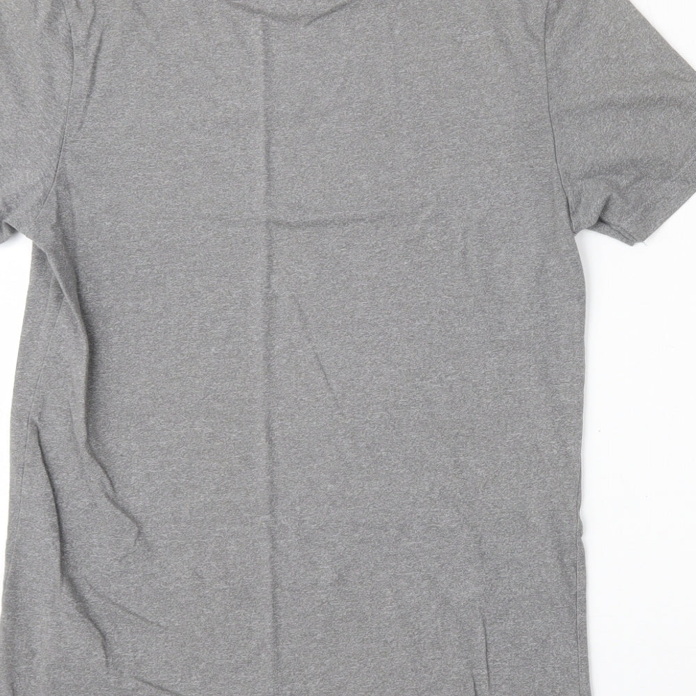 F&F Mens Grey  Cotton  T-Shirt Size XS Round Neck  - Hello weekend