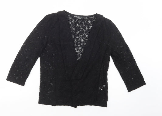 Select Womens Black   Jacket Blazer Size 6