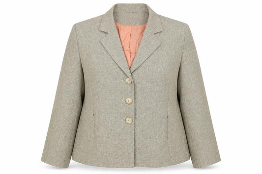 Wallis Womens Beige  Polyester Jacket Suit Jacket Size 14