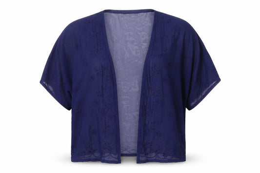 New Look Womens Blue Floral  Jacket  Size M