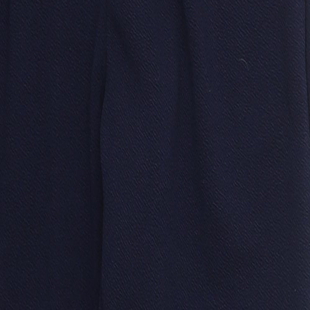 SheIn Womens Blue  Polyester Trousers  Size XS L25 in Regular