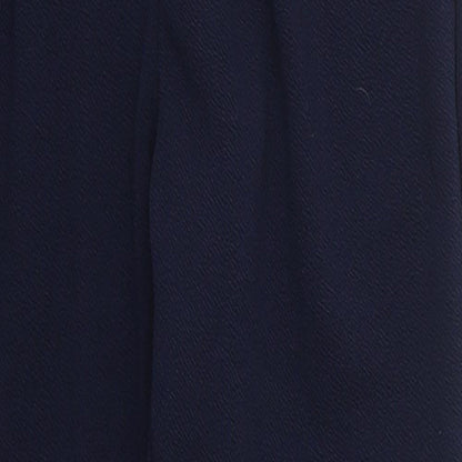 SHEIN Womens Blue  Polyester Trousers  Size XS L25 in Regular
