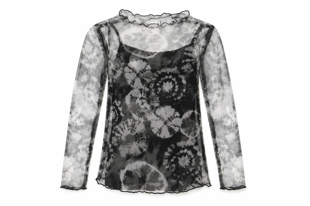 NEXT Girls Black  Polyester Basic Blouse Size 4 Years Round Neck Pullover
