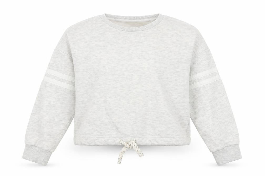 Marks & Spencer Girls Grey  Cotton Pullover Sweatshirt Size 10-11 Years  Pullover
