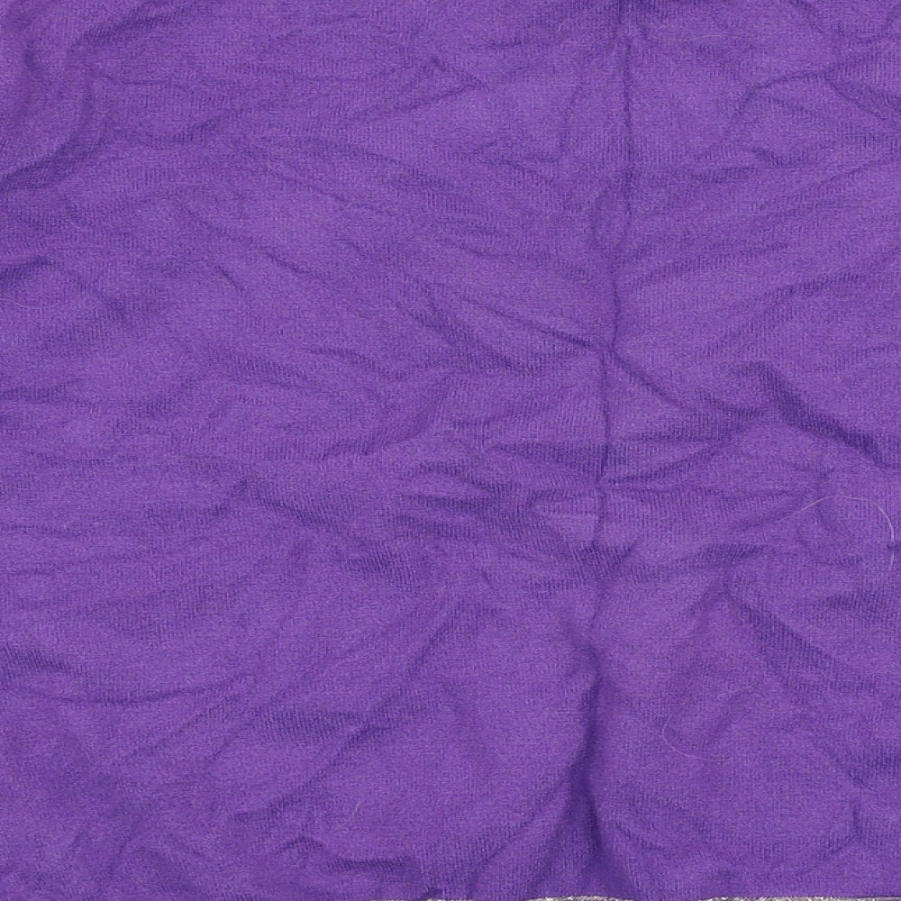 Kaleidoscope Womens Purple Round Neck  Viscose Pullover Jumper Size 12