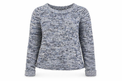 Select Womens Multicoloured Round Neck  Acrylic Pullover Jumper Size 10