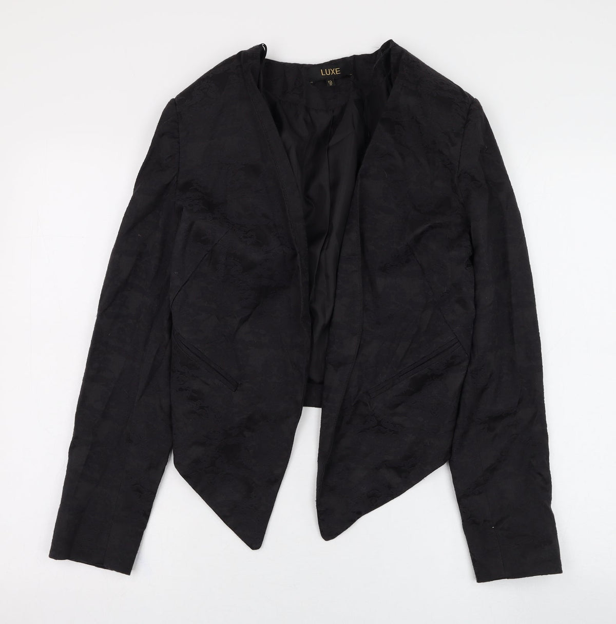 Dorothy Perkins Womens Black   Jacket Blazer Size 12