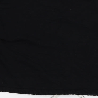 Marks & Spencer Girls Black  Cotton Pullover Sweatshirt Size 12-13 Years  Pullover - Future
