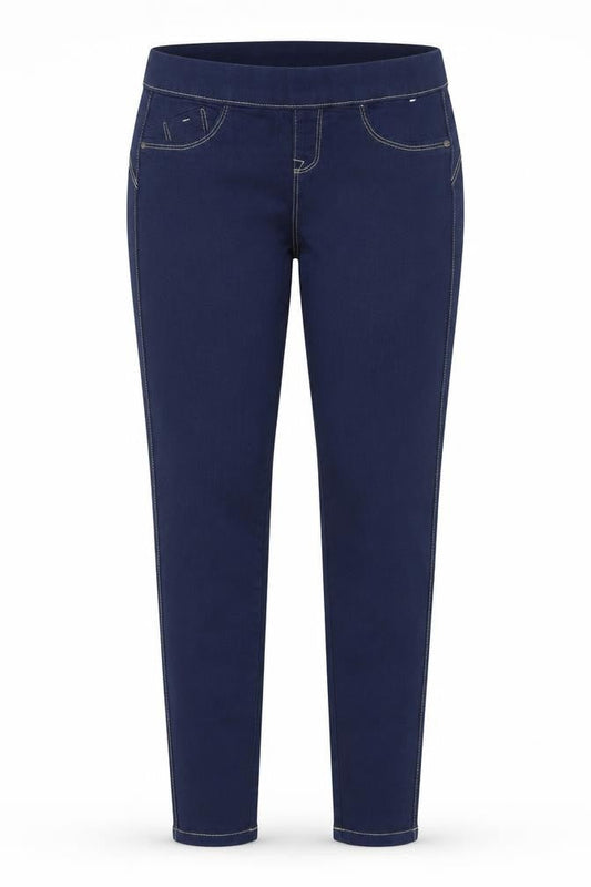 Denim & Co. Womens Blue  Cotton Jegging Jeans Size 6 L28.5 in Regular