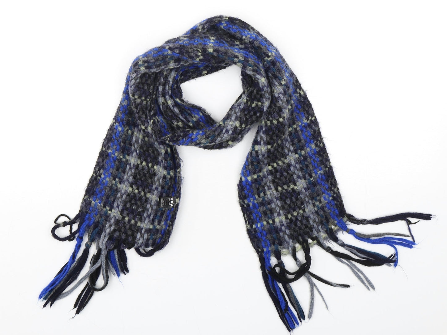 Per Una  Womens Multicoloured Striped Acrylic  Scarf