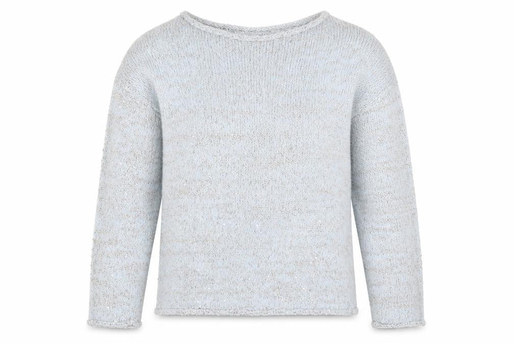 George Womens Blue Round Neck  Polyester Pullover Jumper Size 8