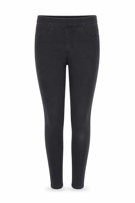 Marks & Spencer Womens Black  Cotton Jegging Jeans Size 8 L26 in Regular