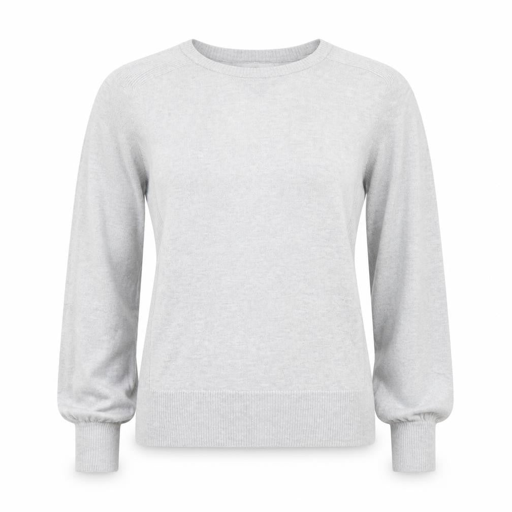 NEXT Womens Grey Round Neck  Polyester Pullover Jumper Size 10