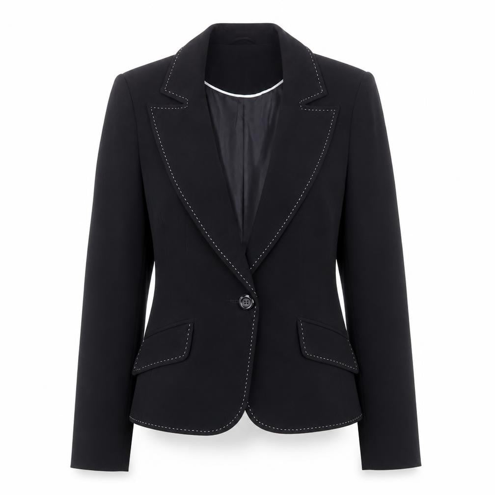 Dorothy Perkins Womens Black   Jacket Blazer Size 10  Button
